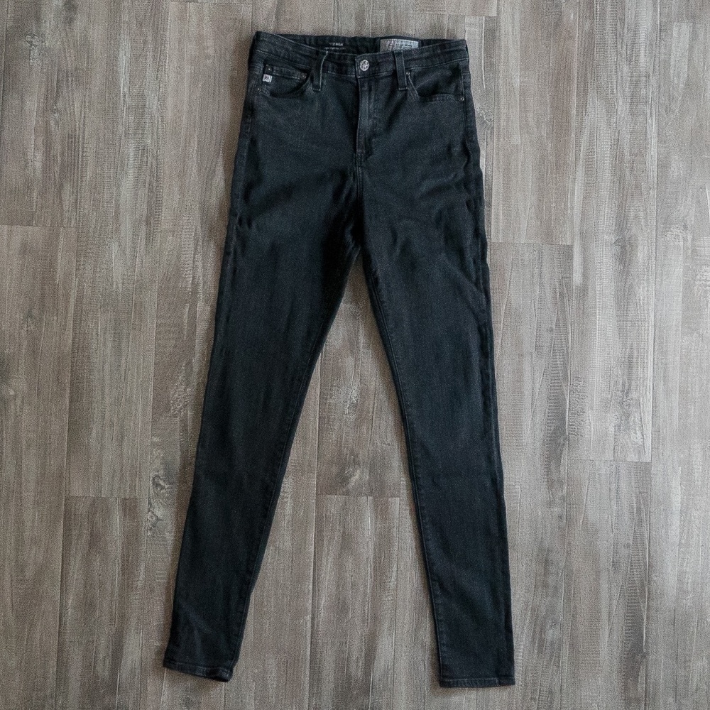 Adriano Goldschmied aged black jeans.